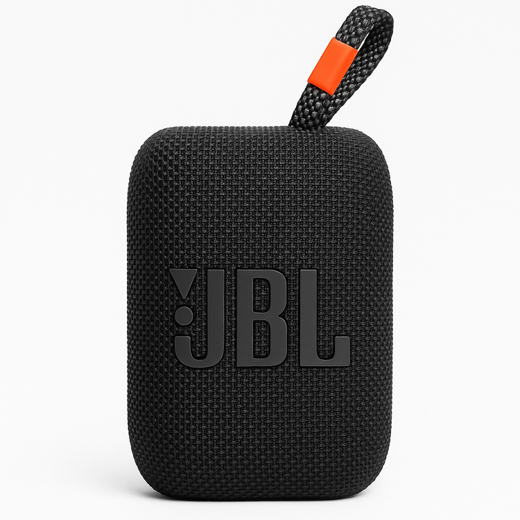 Parlante Bluetooth P PRO18 negro con diseño portátil, resistente al agua IPX6 y sonido potente de graves profundos.