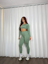 Conjunto Leggins y Camibuso Mujer negro sin costuras, moldeador, ajuste cómodo y tela americana premium