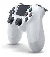 Control PS4 DualShock 4 genérico inalámbrico blanco con panel táctil y botones clásicos