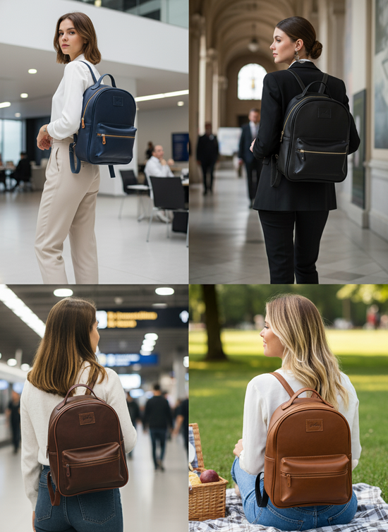 Morral Dama Réplica Vélez - Sintético DACOTA, Elegante y Compartimentos Seguros