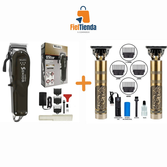 Combo Patillera Buda T99 + Wahl Senior